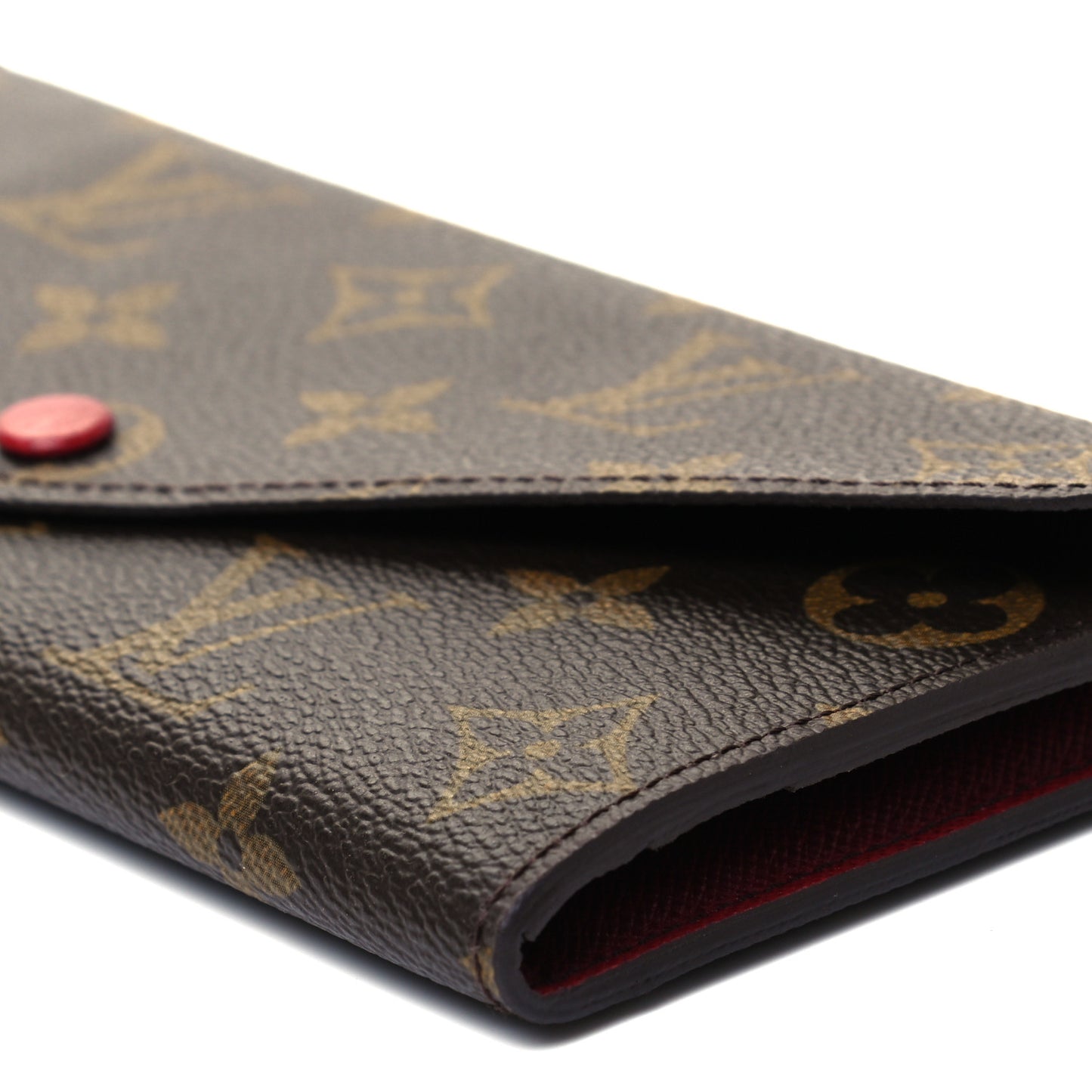 Monogram Josephine Wallet Red