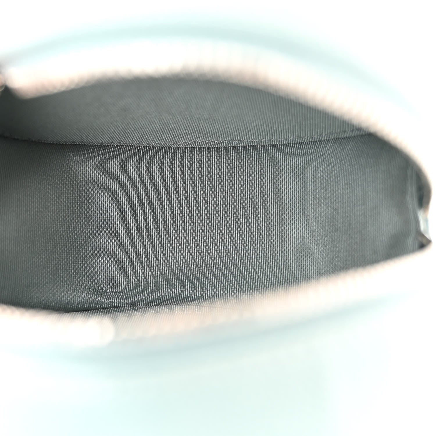 Chanel Caviar Quilted Round Clutch With Chain Light Blue 5 of 10