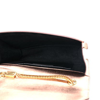 Saint Laurent Metallic Calfskin Small Betty Rose Gold 4 of 13