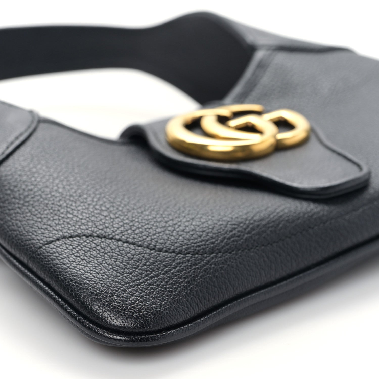 Gucci Goatskin Small GG Aphrodite Shoulder Bag Black 7 of 8
