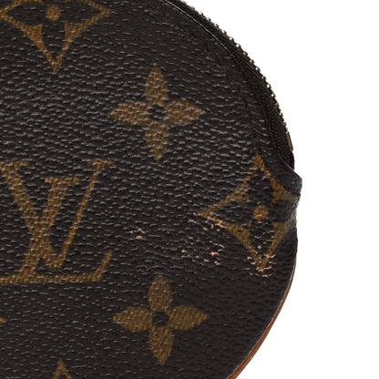 Louis Vuitton Monogram Round Coin Purse 10 of 11