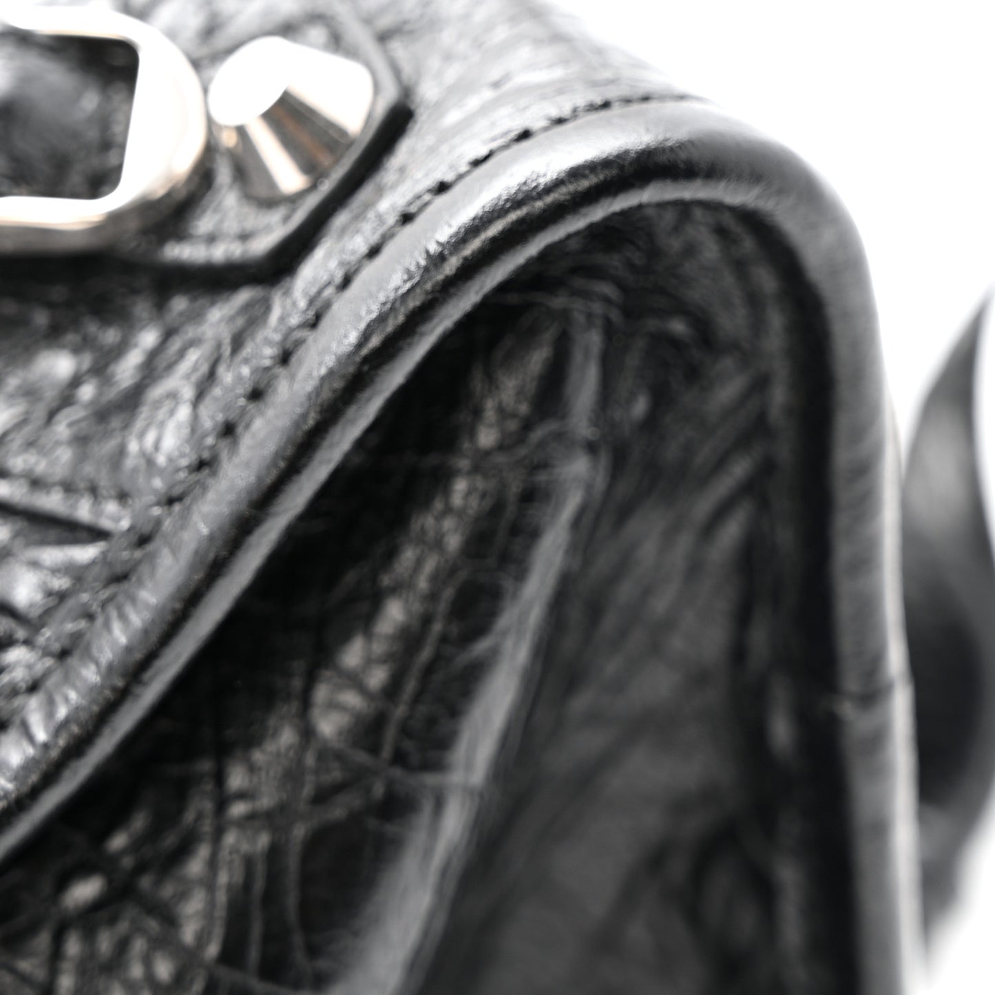 Agneau Arena Silver Hardware Small Le City Black