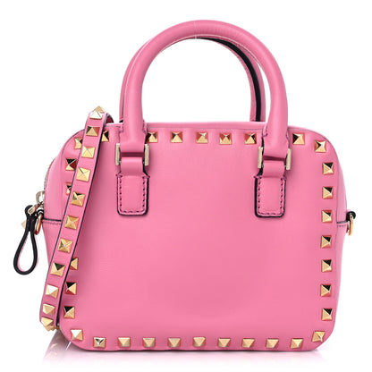 Valentino Garavani Vitello Mini Rockstud Convertible Satchel Ninphea 1 of 14