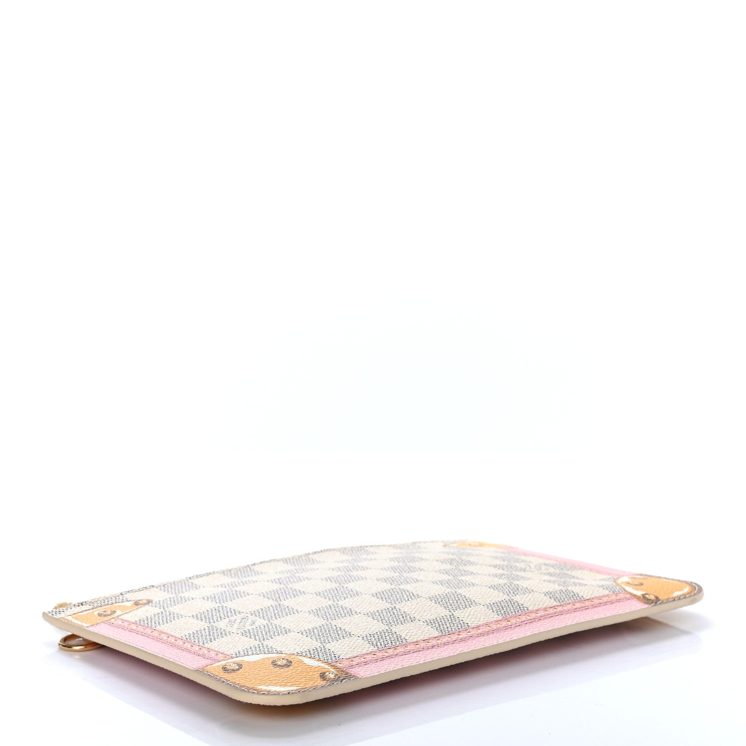 Louis Vuitton Damier Azur Summer Trunks MM GM Pochette 4 of 7