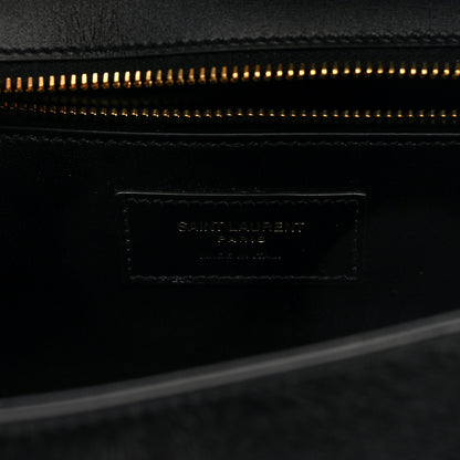 Saint Laurent Pony Hair Calfskin Manhattan Top Handle Black 6 of 9
