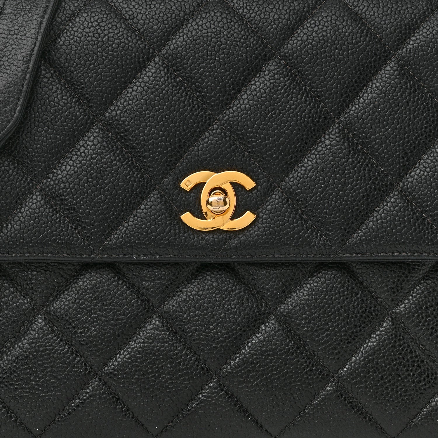 Chanel Caviar Quilted Medium Single Flap Black 8 of 20
