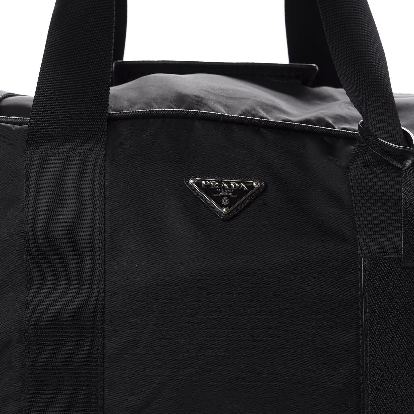 Tessuto Nylon Duffel Bag Black
