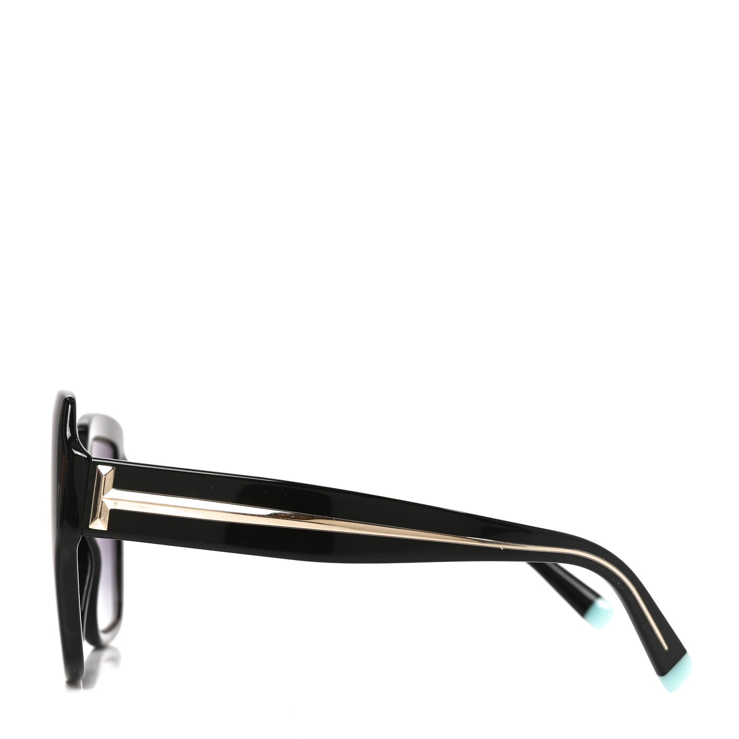 Tiffany Acetate Metal Cat Eye Sunglasses TF4183 Blue 3 of 6