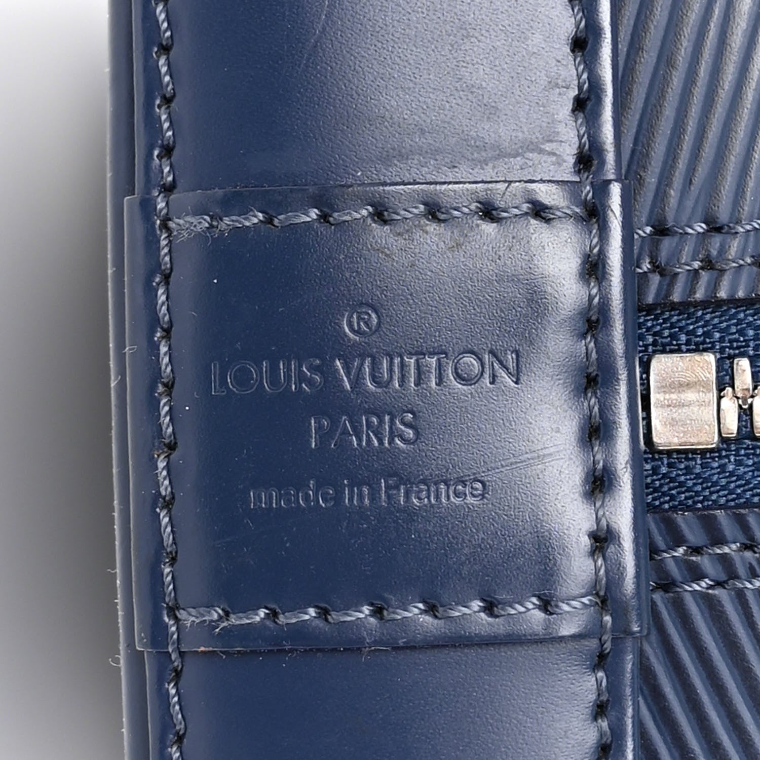 Louis Vuitton Epi Alma GM Indigo 6 of 11