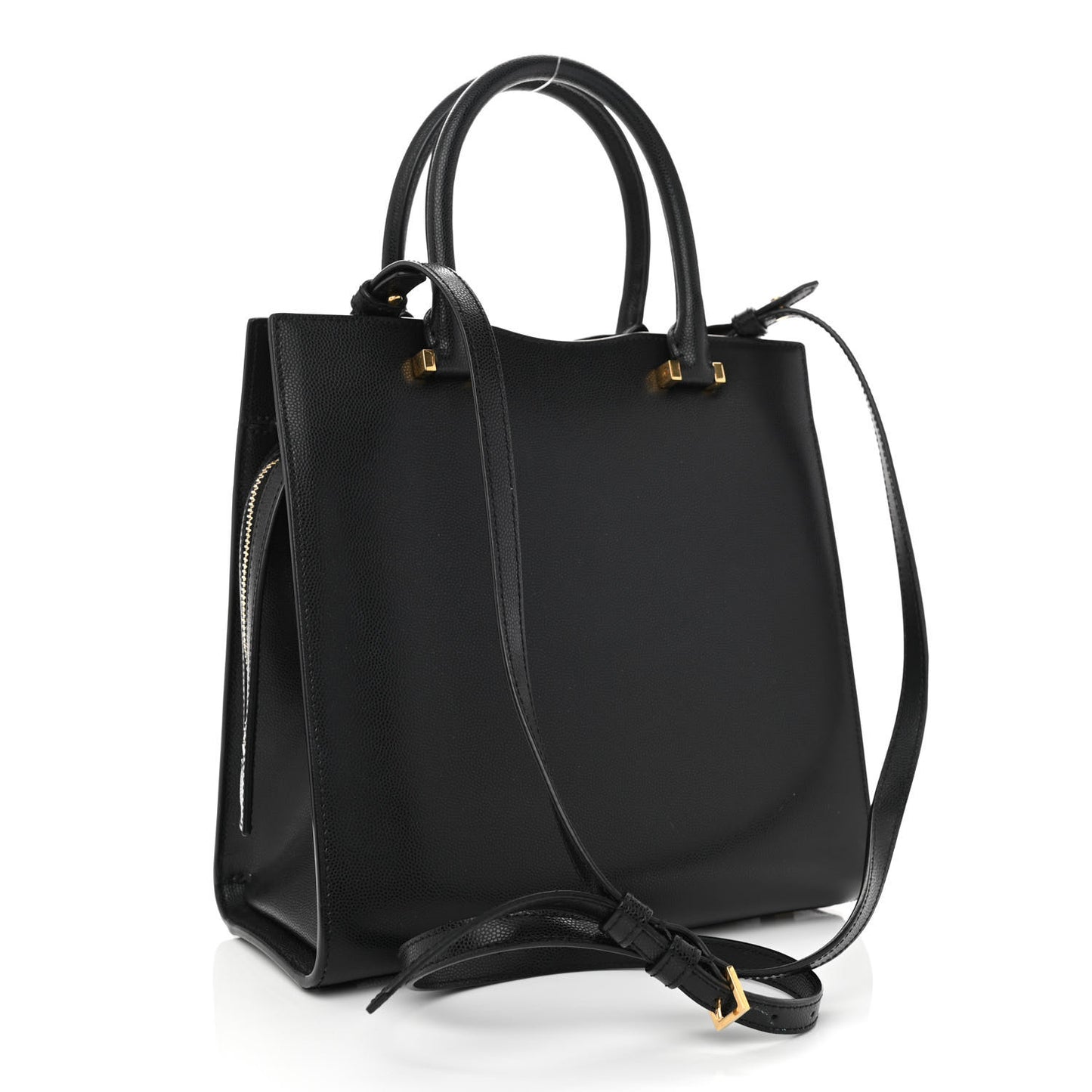 Grain De Poudre Small Uptown Tote Black