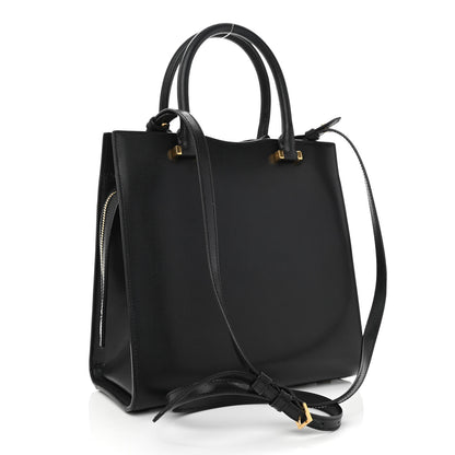 Saint Laurent Grain De Poudre Small Uptown Tote Black 3 of 10