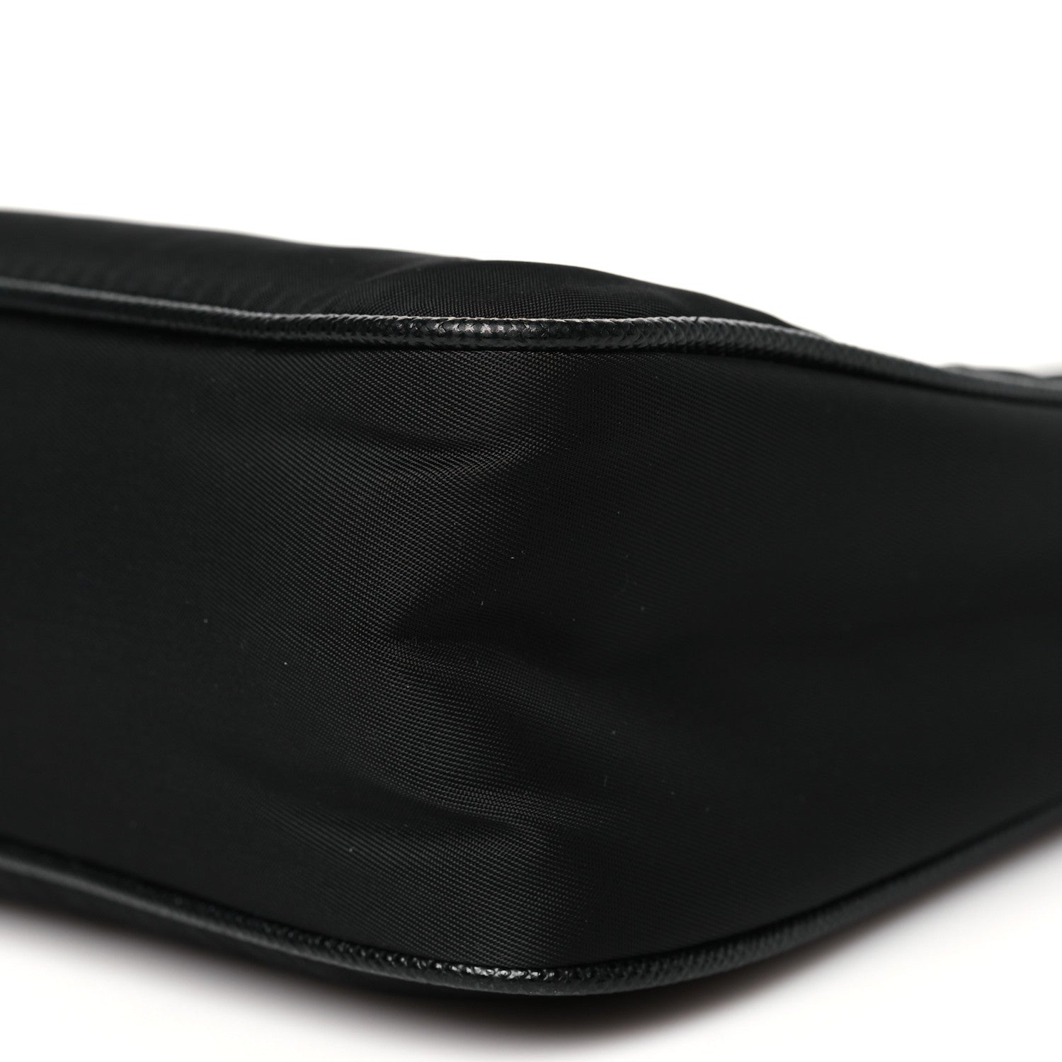 Prada Tessuto Nylon Saffiano Mini Re-Edition 2005 Bag Black 11 of 12