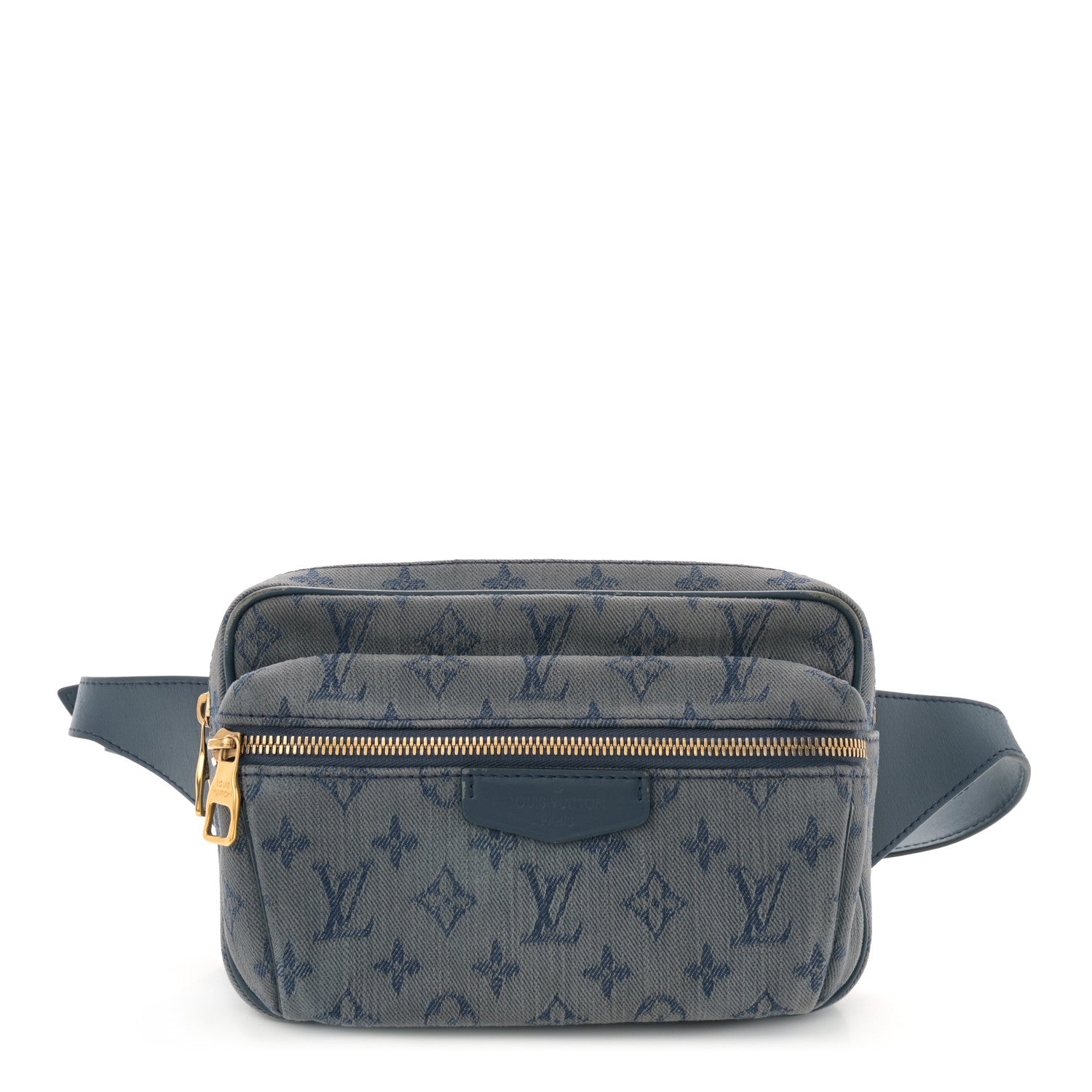 Louis Vuitton Denim Monogram Outdoor Bumbag Navy 1 of 12