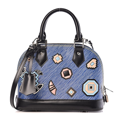 Louis Vuitton Epi Azteque Alma BB Denim Light 1 of 10