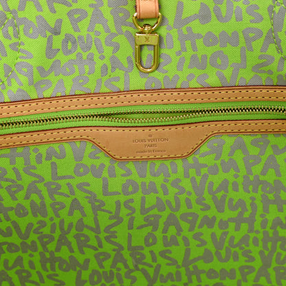Louis Vuitton Monogram Graffiti Neverfull GM Green 6 of 13