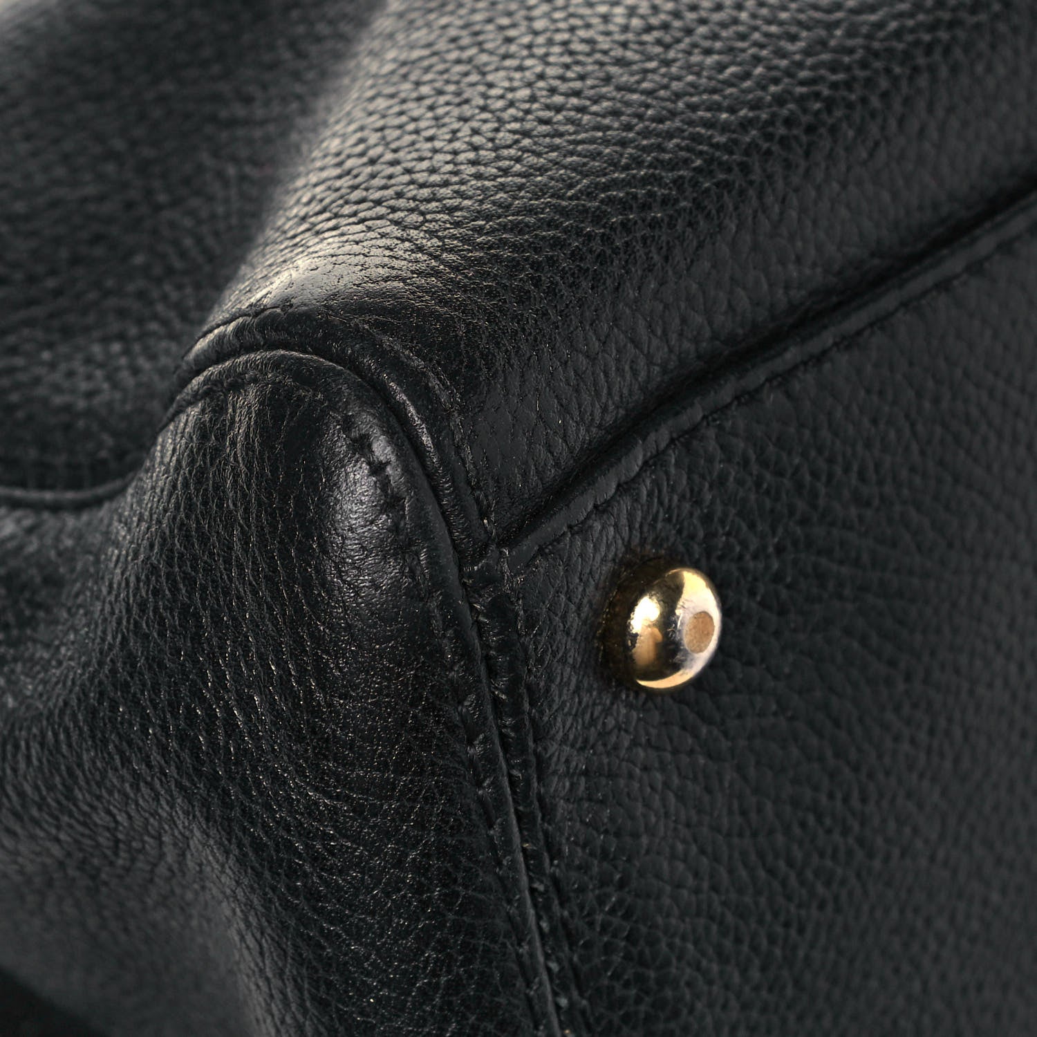 Chanel Calfskin Cerf Executive Shopper Tote Black 9 of 18