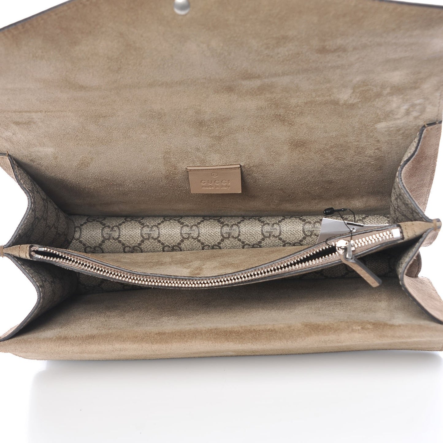 GG Supreme Monogram Small Dionysus Shoulder Bag Taupe