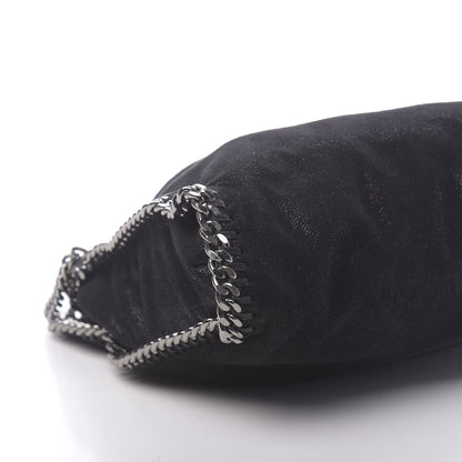 Stella McCartney Shaggy Deer Falabella Fold Over Tote Black 8 of 9