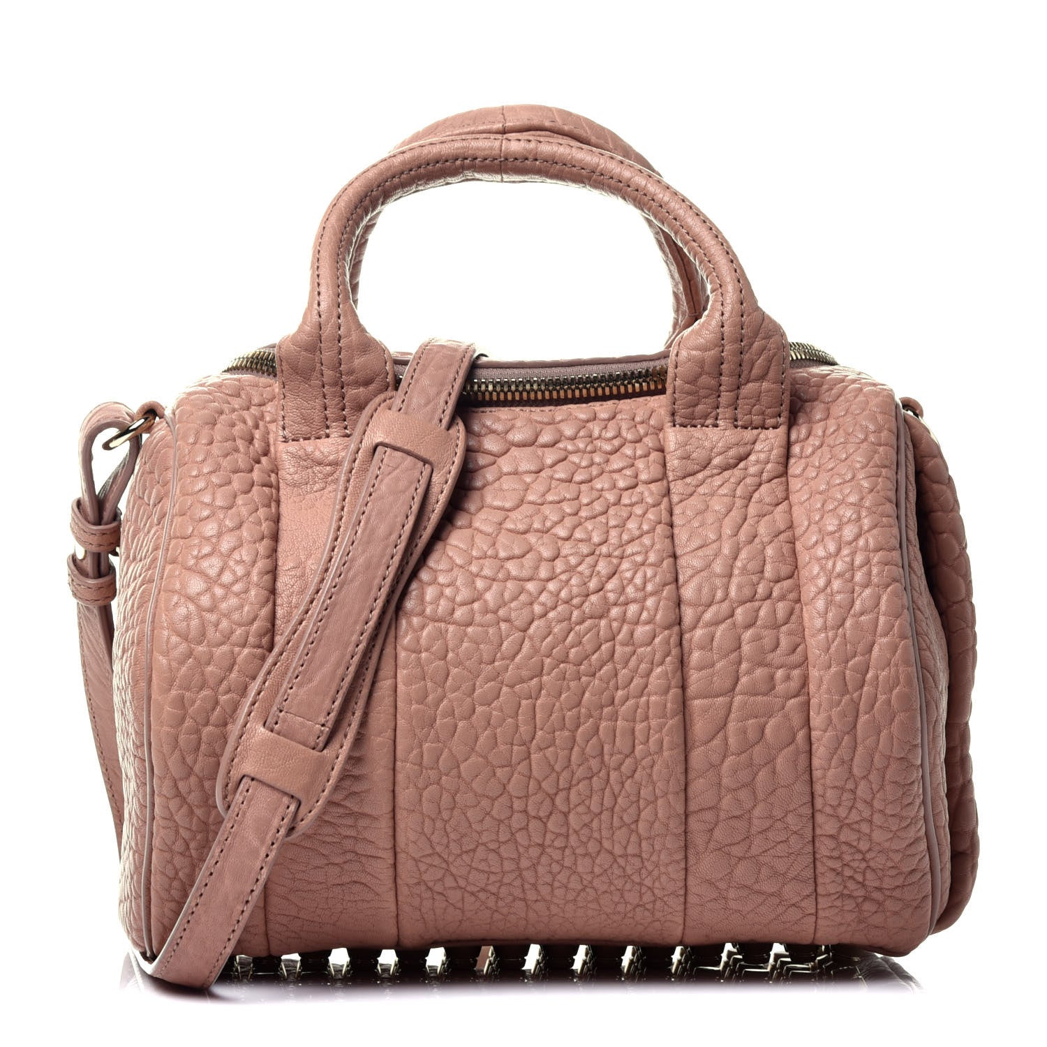 Alexander Wang Pebbled Lambskin Rockie Blush Pale Gold Hardware 1 of 8