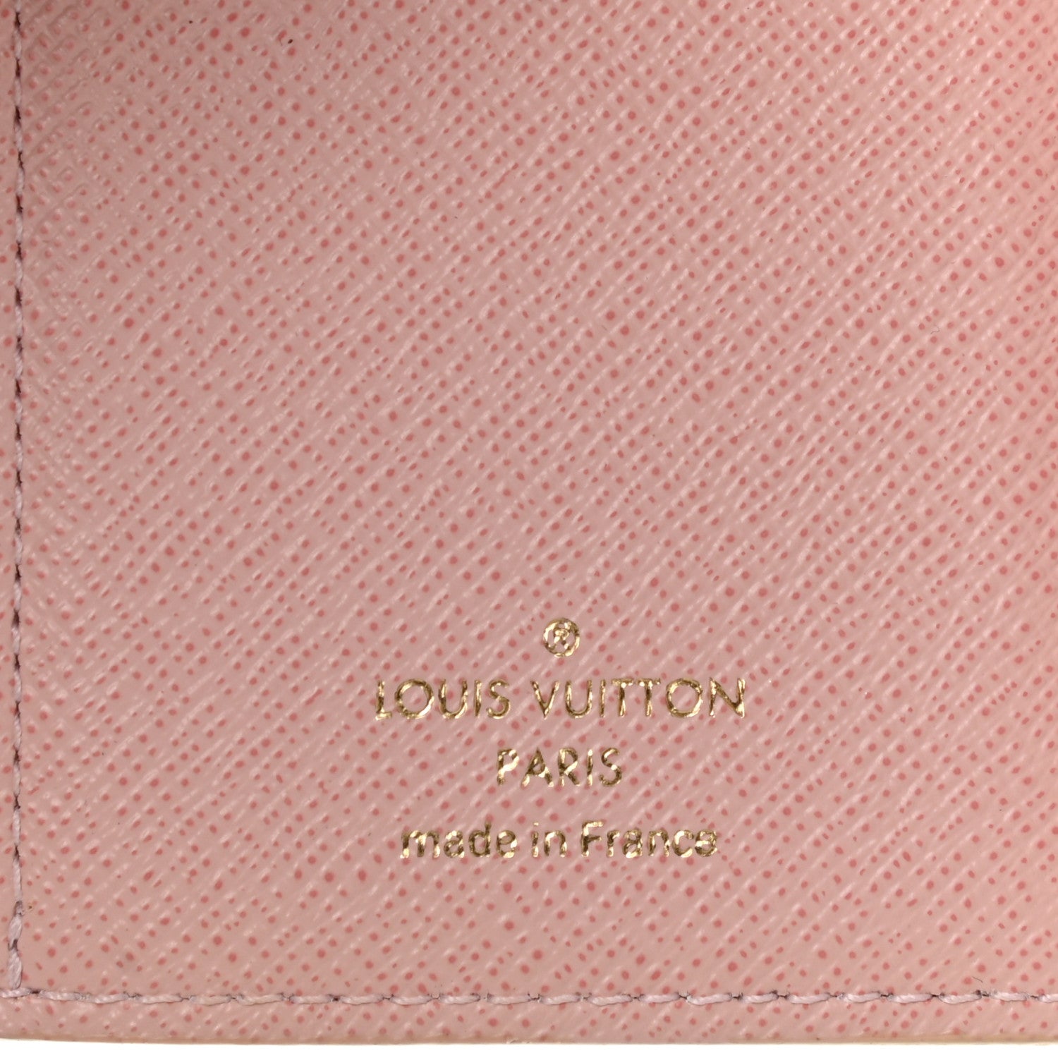 Louis Vuitton Damier Azur Victorine Wallet Rose Ballerine 6 of 9