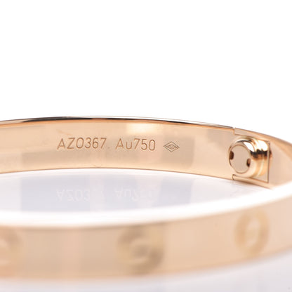 Cartier 18K Yellow Gold LOVE Bracelet 16 5 of 7