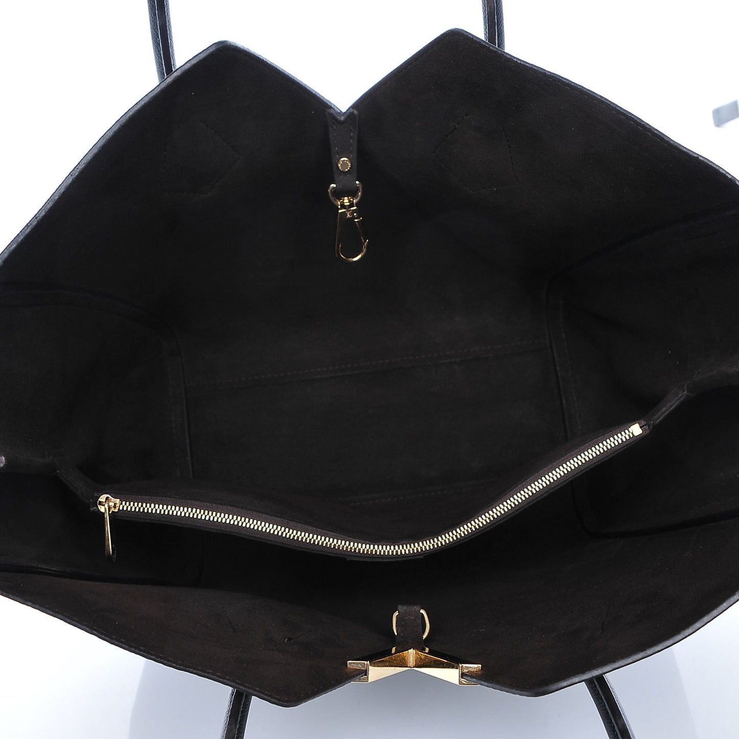 Calfskin Monogram Kimono Tote Black