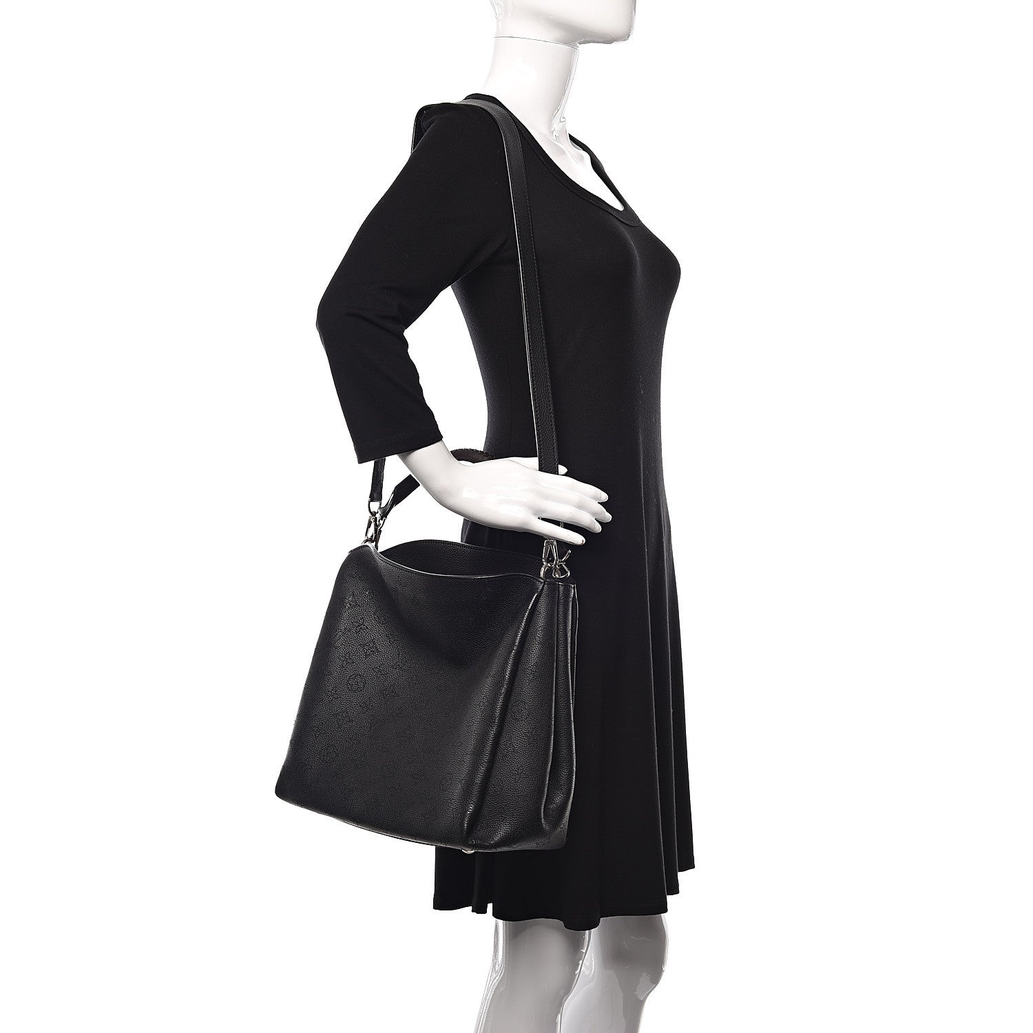 Louis Vuitton Mahina Babylone PM Black 2 of 6