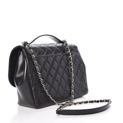 Chanel Caviar Quilted Large Business Affinity Flap Black 3 of 17