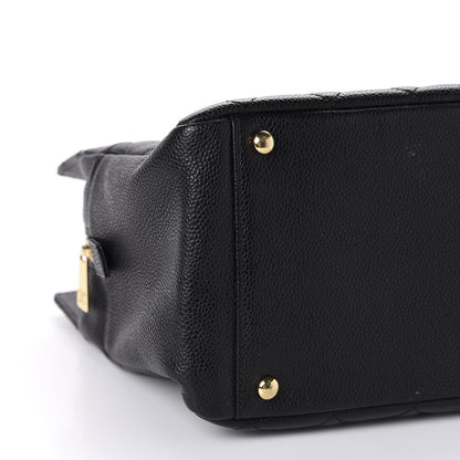 Chanel Caviar Quilted Petit Timeless Tote PTT Black 7 of 11