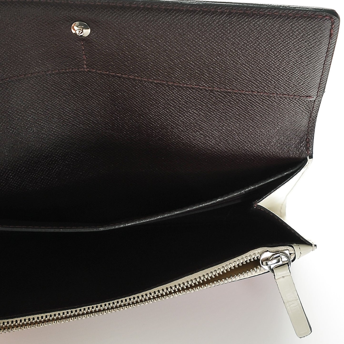 Electric Epi Flore Wallet Tri-Color Prune