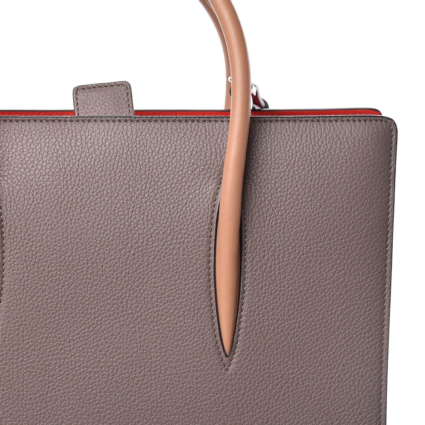 Calfskin Empire Patent Studded Medium Paloma Storm