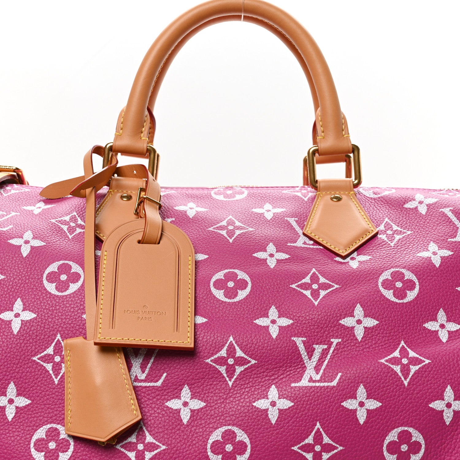 ルイ  ヴィトン pink pink Louis Vuitton Neon Pink Nano Speedy M83273– TC