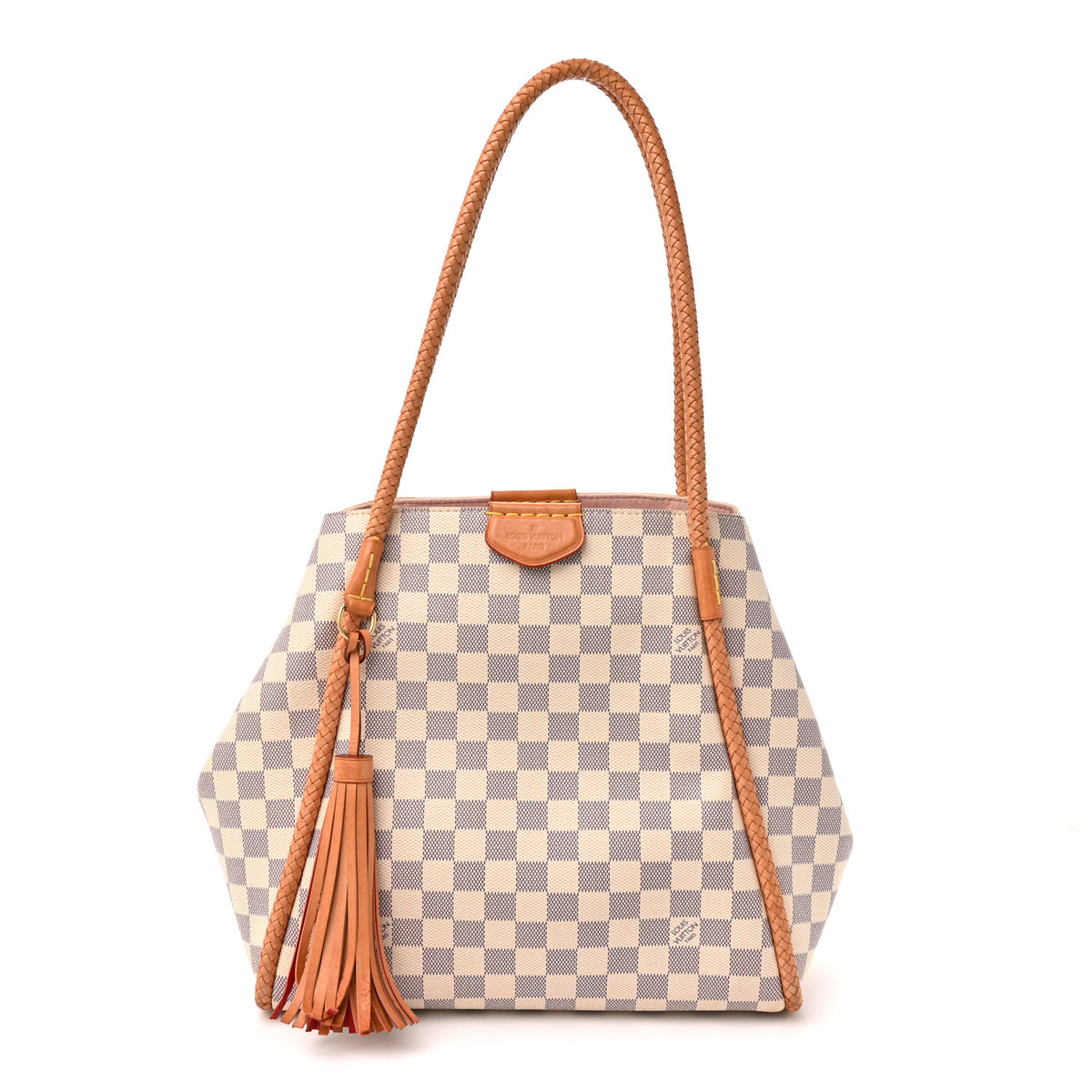 Louis Vuitton Damier Azur Propriano Rose Ballerine 1 of 14