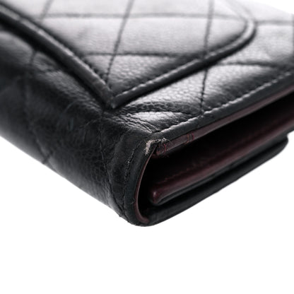 Chanel Caviar Quilted Large Flap Wallet Black 13 of 36