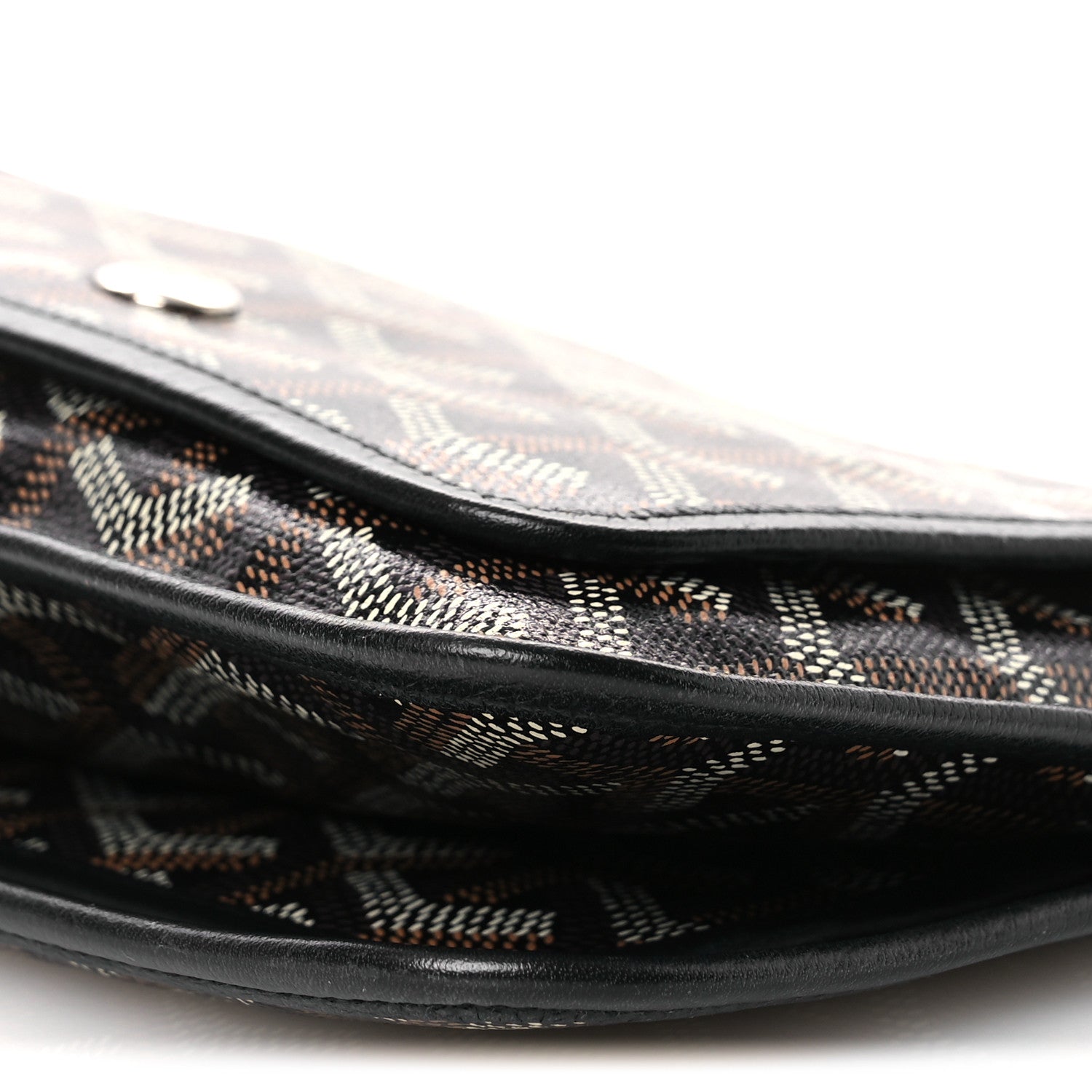 Goyard Goyardine Plumet Wallet Clutch Black 9 of 10
