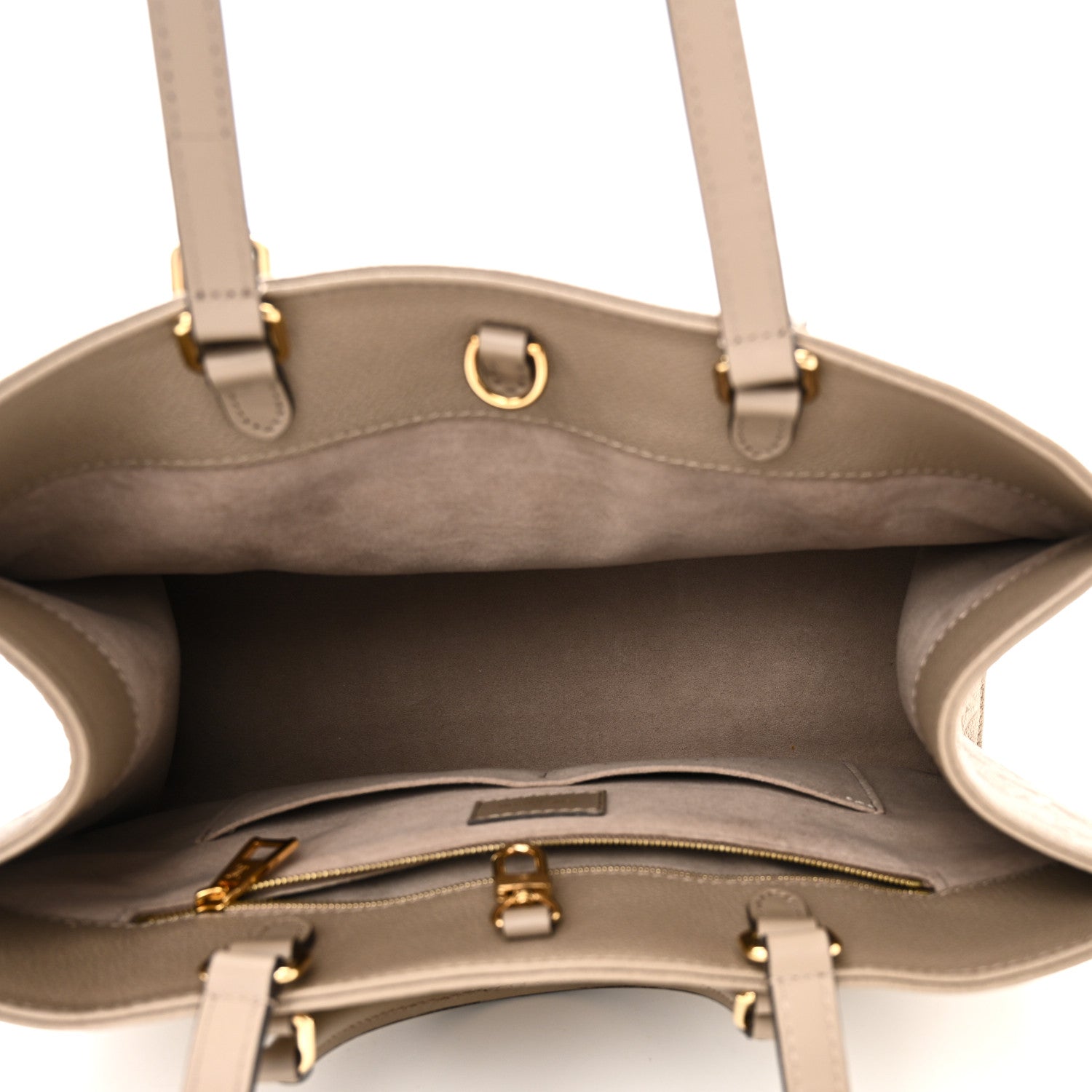 Louis Vuitton Empreinte Monogram Giant Onthego MM Tourterelle 6 of 16