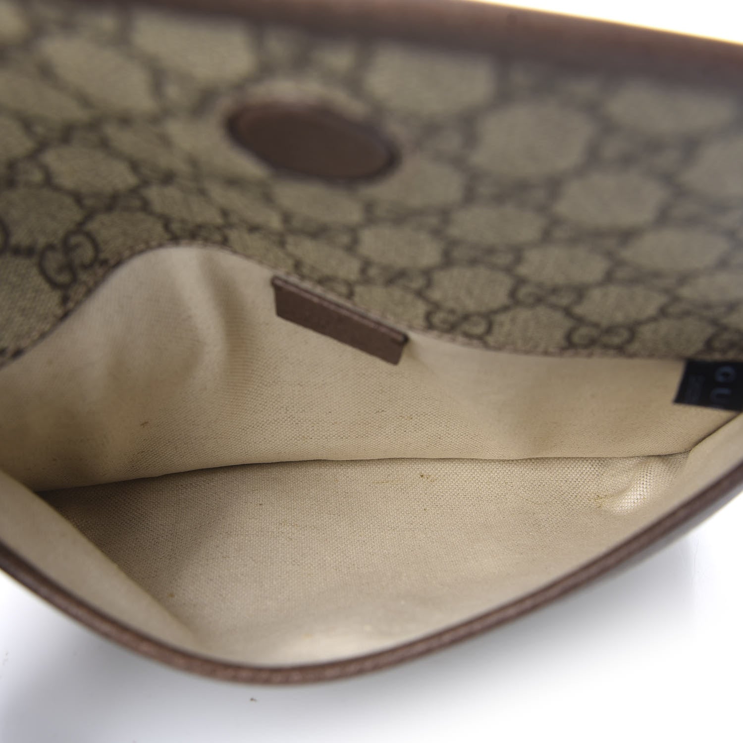 Gucci GG Supreme Monogram Neo Vintage Web Belt Bag Brown 5 of 11