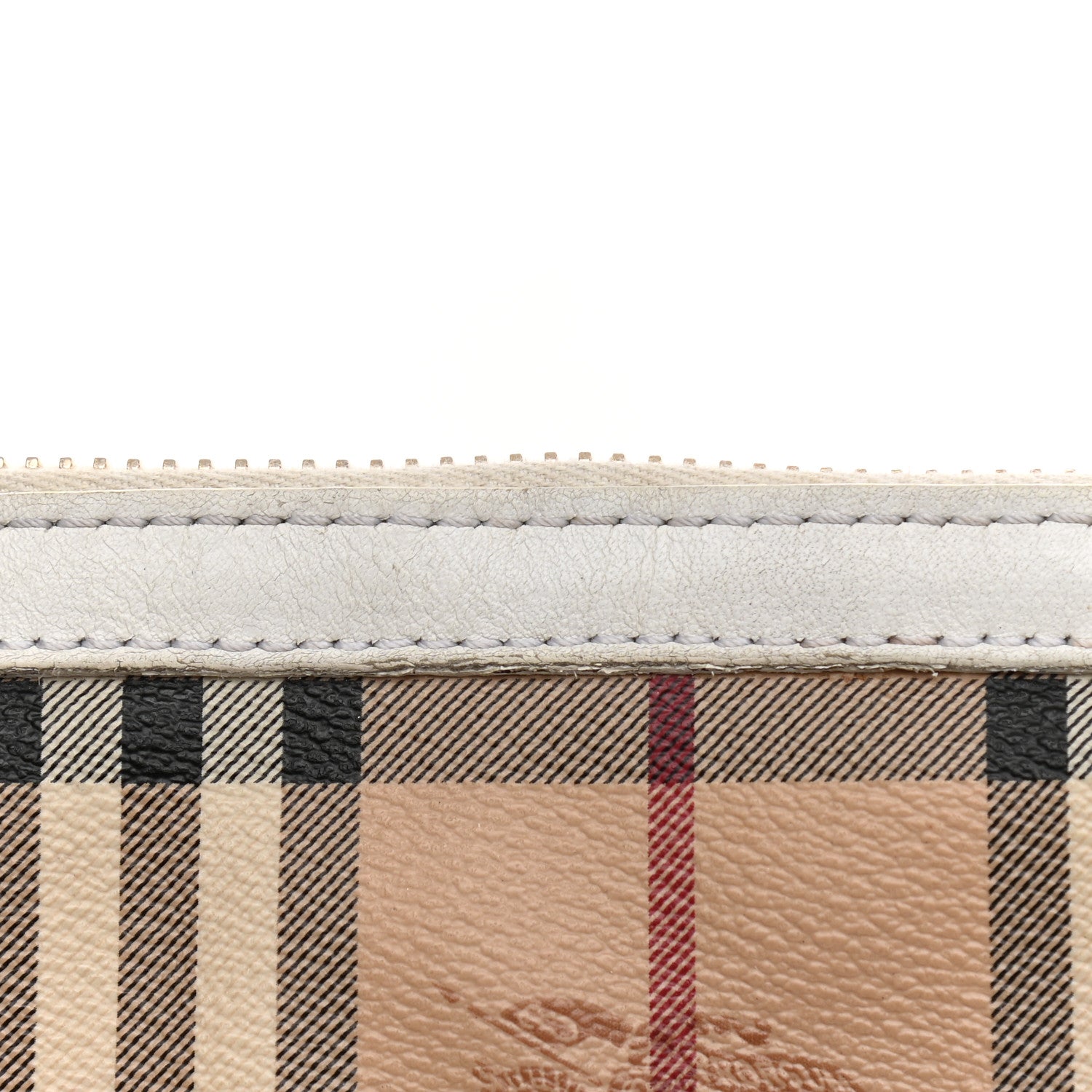 Burberry Haymarket Check Small Gladstone White 25 of 41