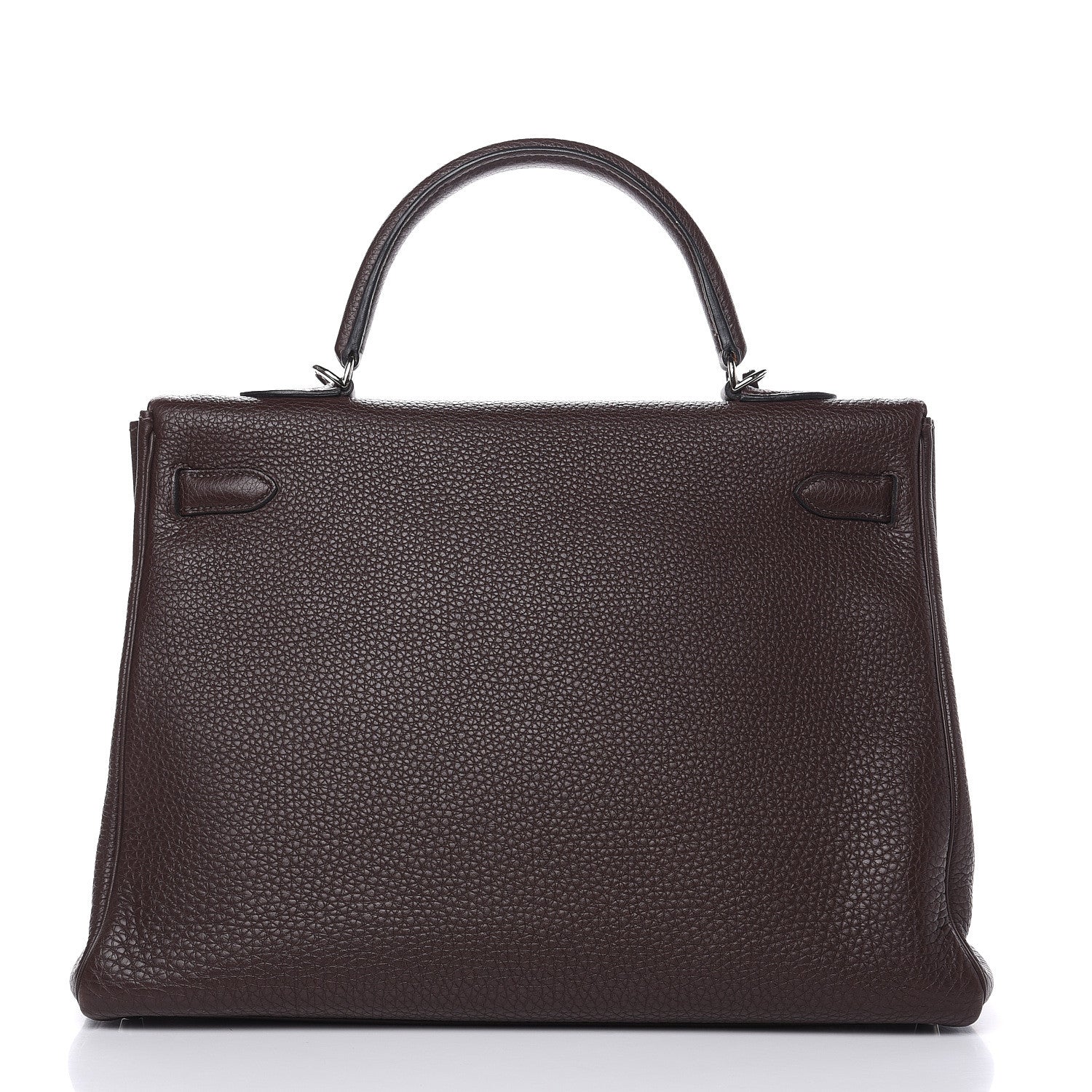 Hermes Togo Kelly Retourne 35 Chocolate 3 of 32