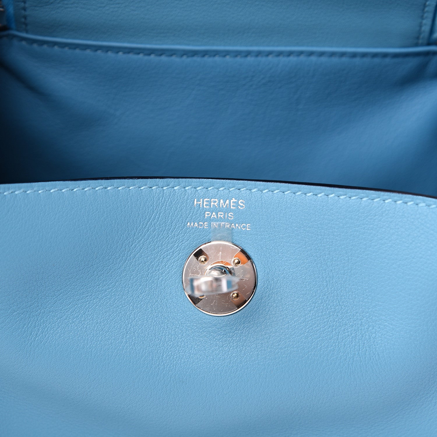 Hermes Swift Mini Lindy 20 Bleu Du Nord 5 of 10