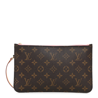 Louis Vuitton Monogram Neverfull MM GM Pochette Rose Ballerine 1 of 7