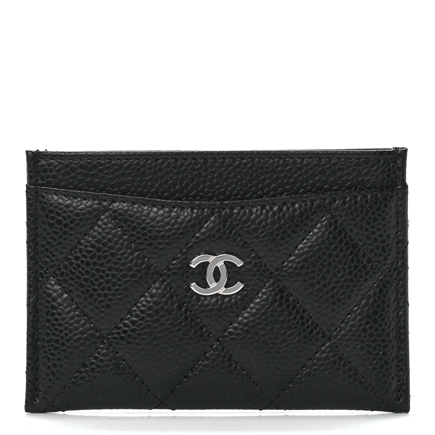 Chanel Caviar Quilted Card Holder Black 1 of 13