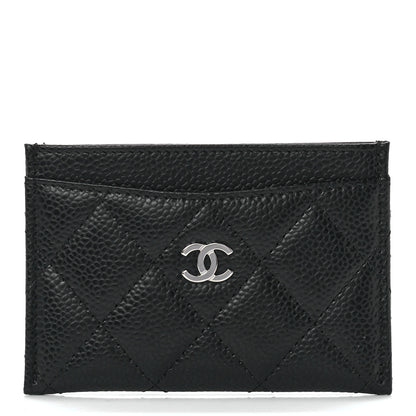 Chanel Caviar Quilted Card Holder Black 1 of 13