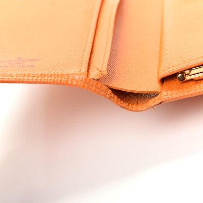 Louis Vuitton Epi French Purse Wallet Mandarin 10 of 14