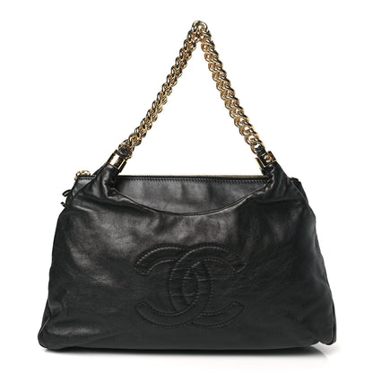 Chanel Calfskin Rodeo Drive Hobo Black 1 of 10