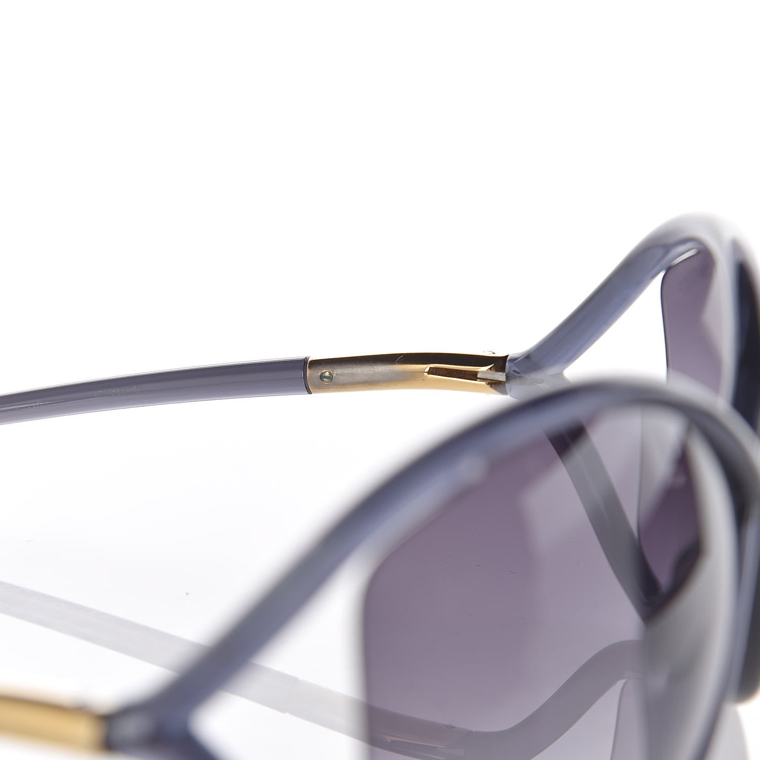 Tom Ford Acetate Whitney Crossover Sunglasses TF9 Dark Grey 8 of 9