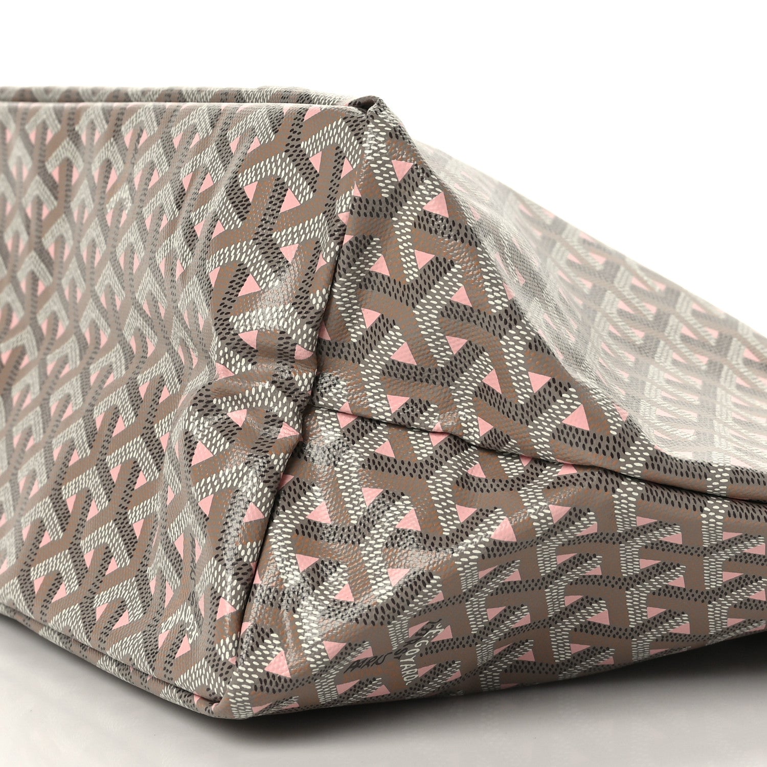 Goyard Goyardine Saint Louis Claire Voie PM Grege Powder Pink