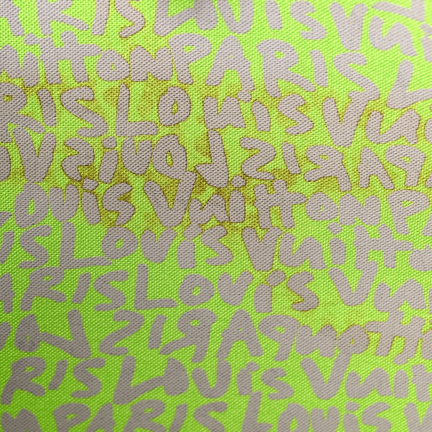 Monogram Graffiti Neverfull GM Green
