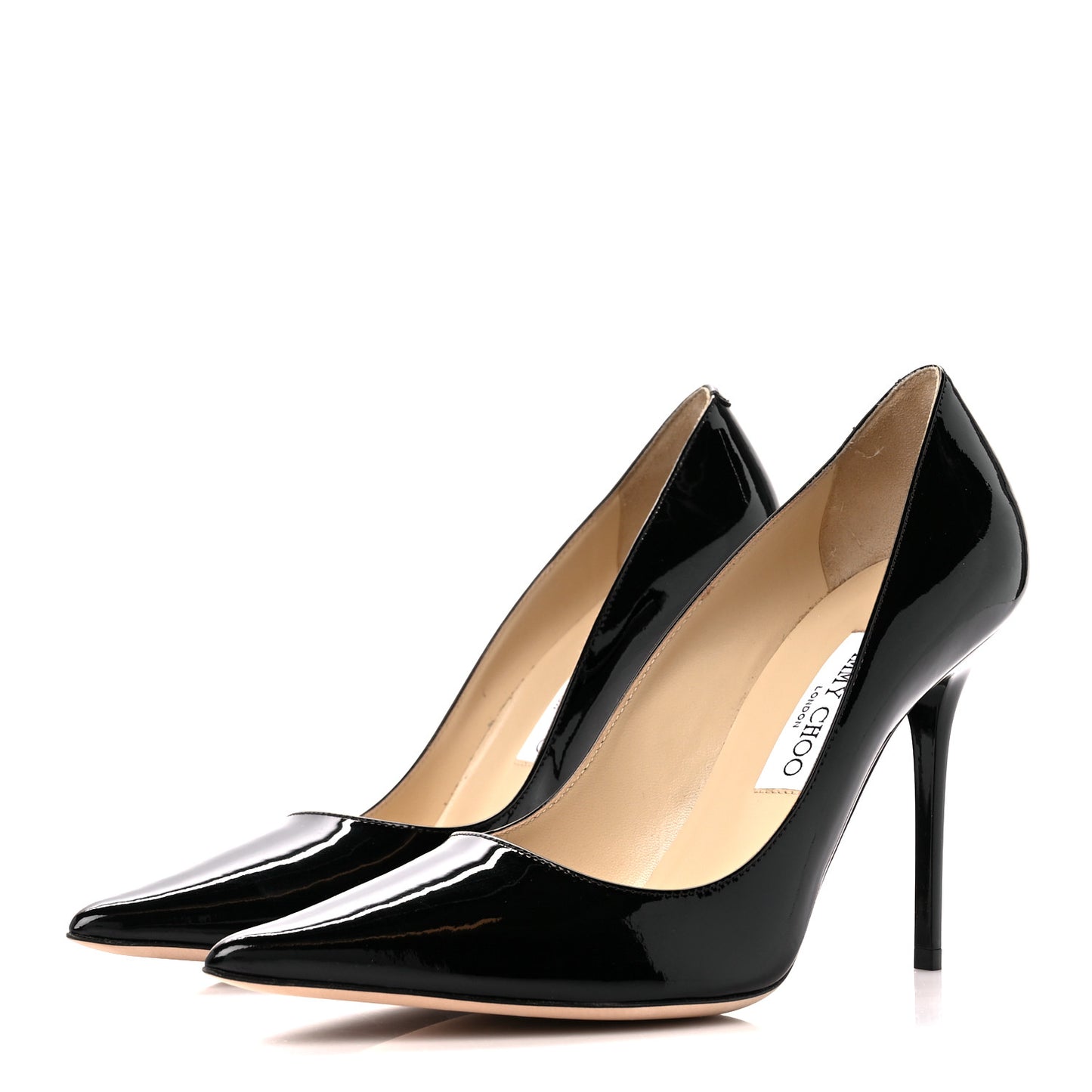 Patent Pointy Toe Abel Pumps 39 Black