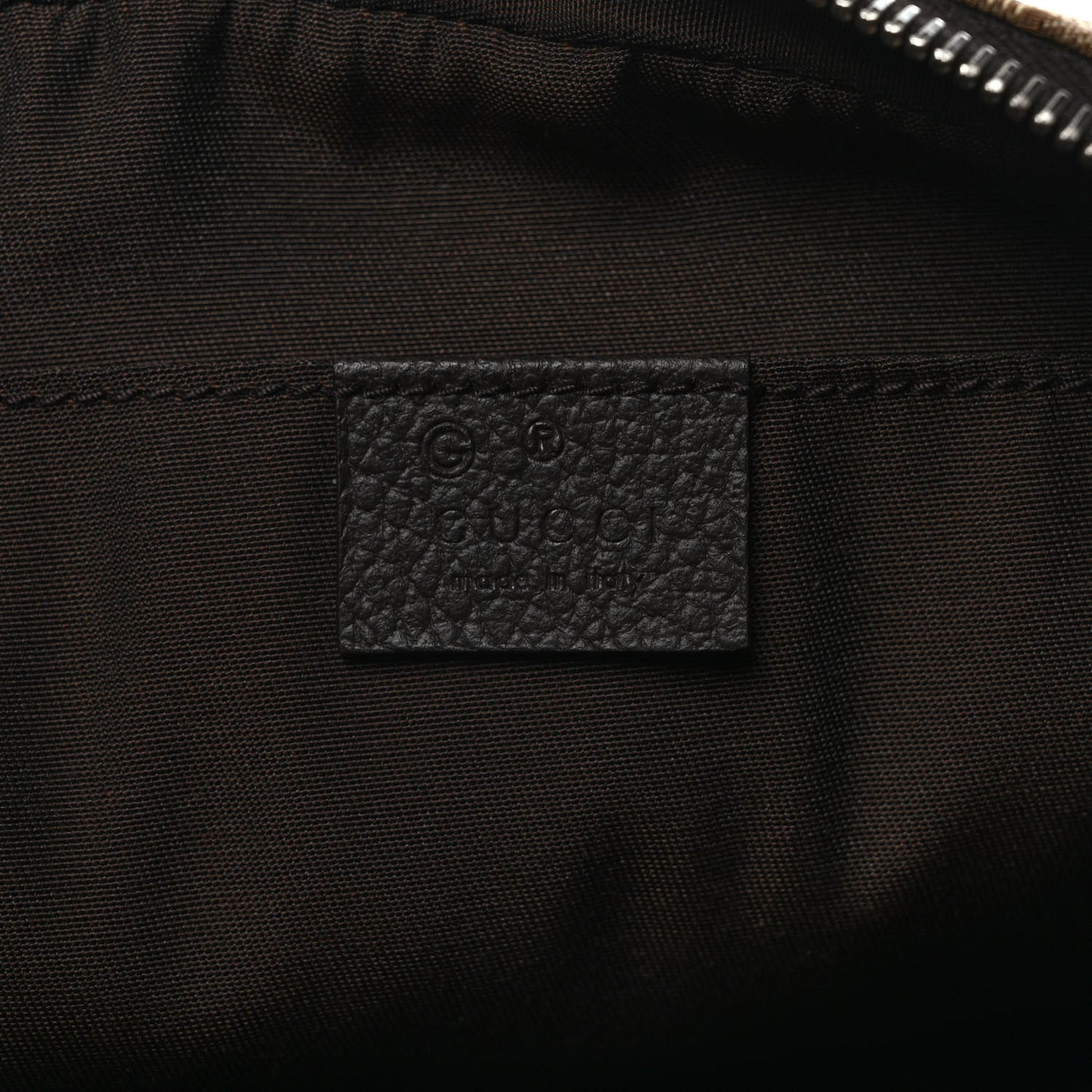 Monogram Belt Bag Dark Brown